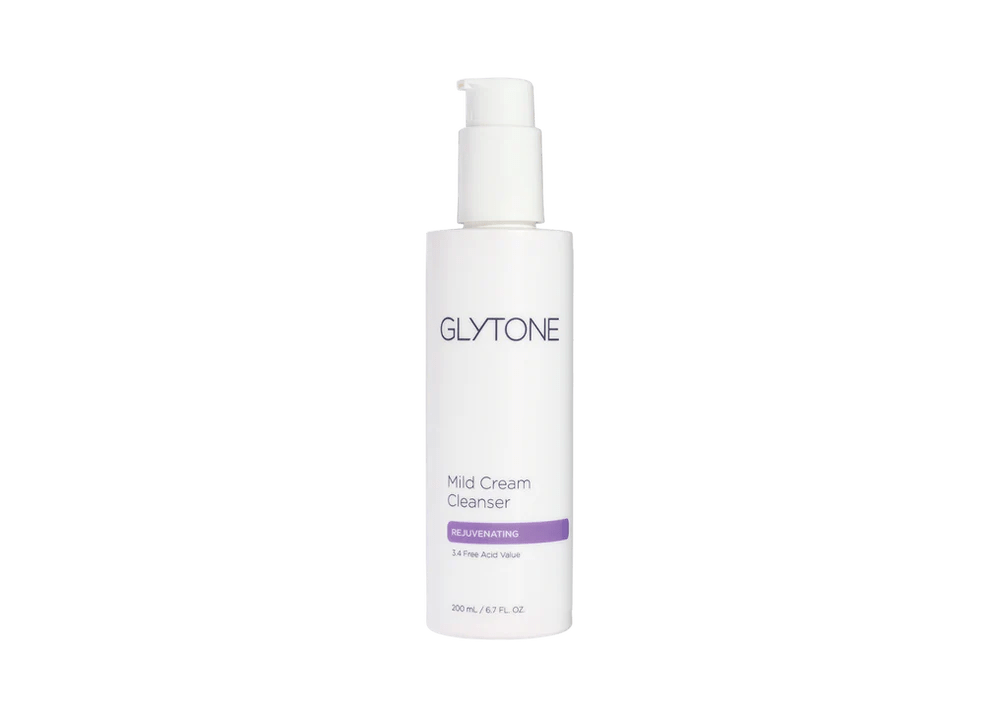 Glytone Mild Cream Cleanser.