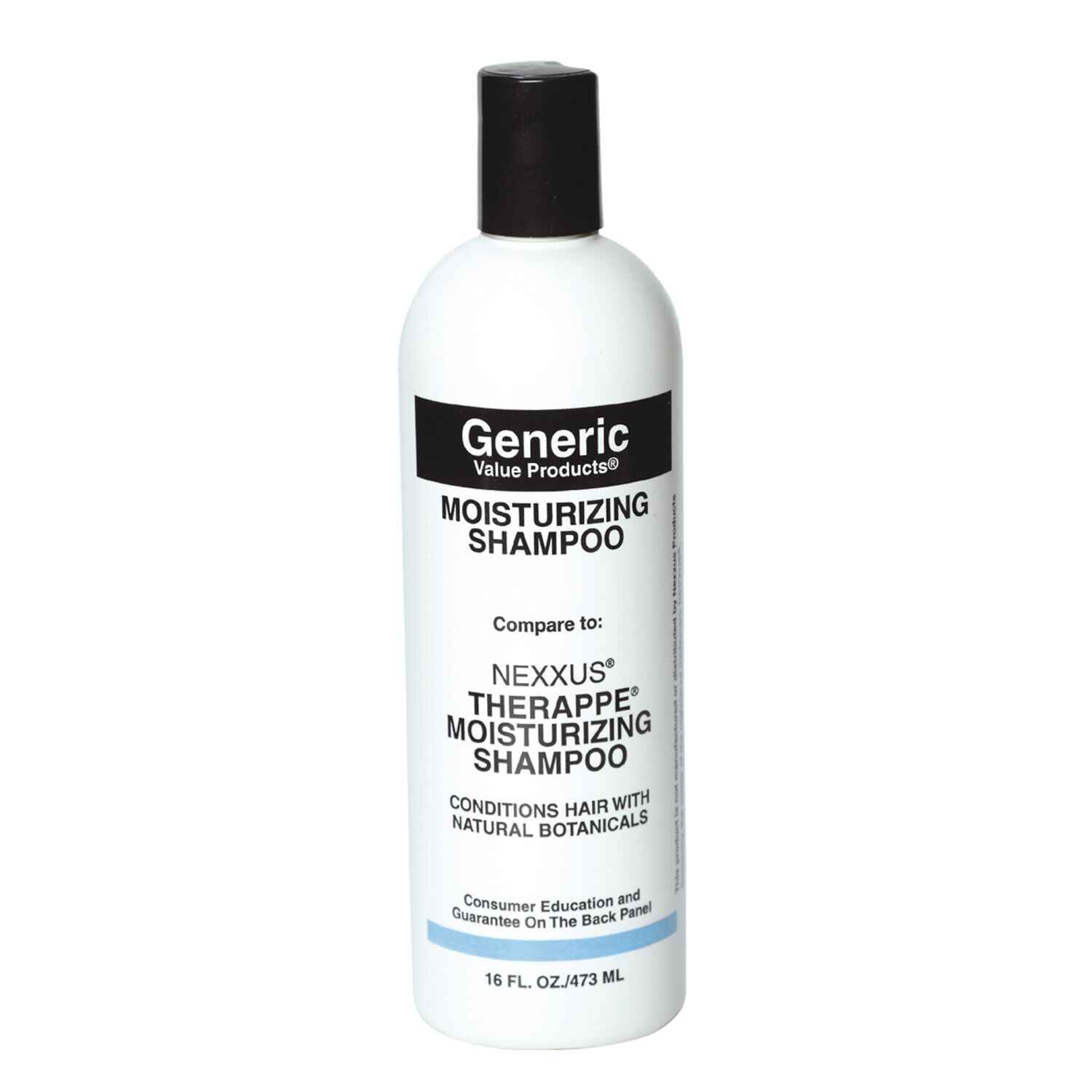 Generic Value Products Moisturizing Shampoo Compare to Nexxus Therappe.