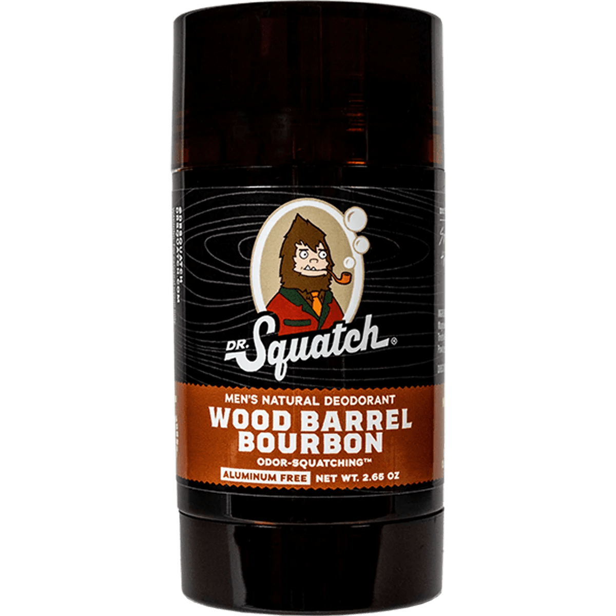 Dr Squatch WOOD BARREL BOURBON DEODORANT.