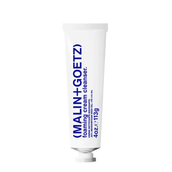 malin goetz foaming cream cleanser..