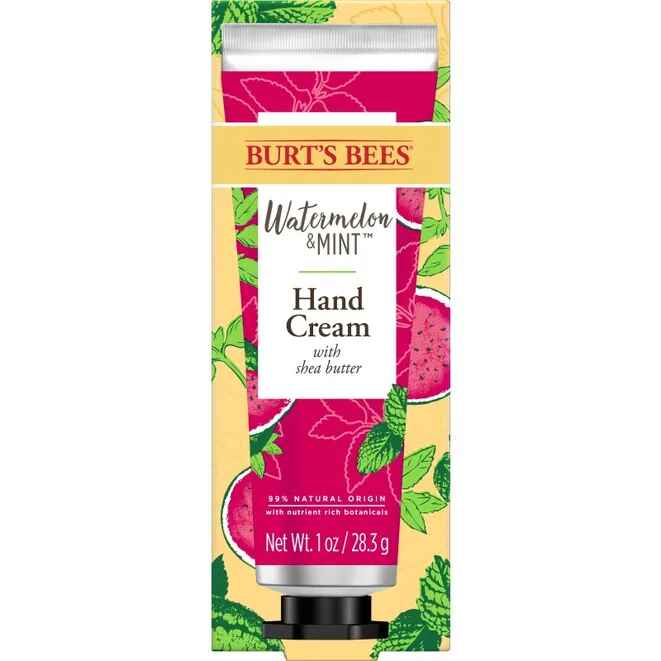 Burt's Bees Watermelon and Mint Hand Cream.