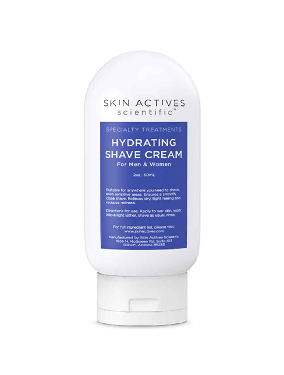 skin actives Hydrating Shave Cream.