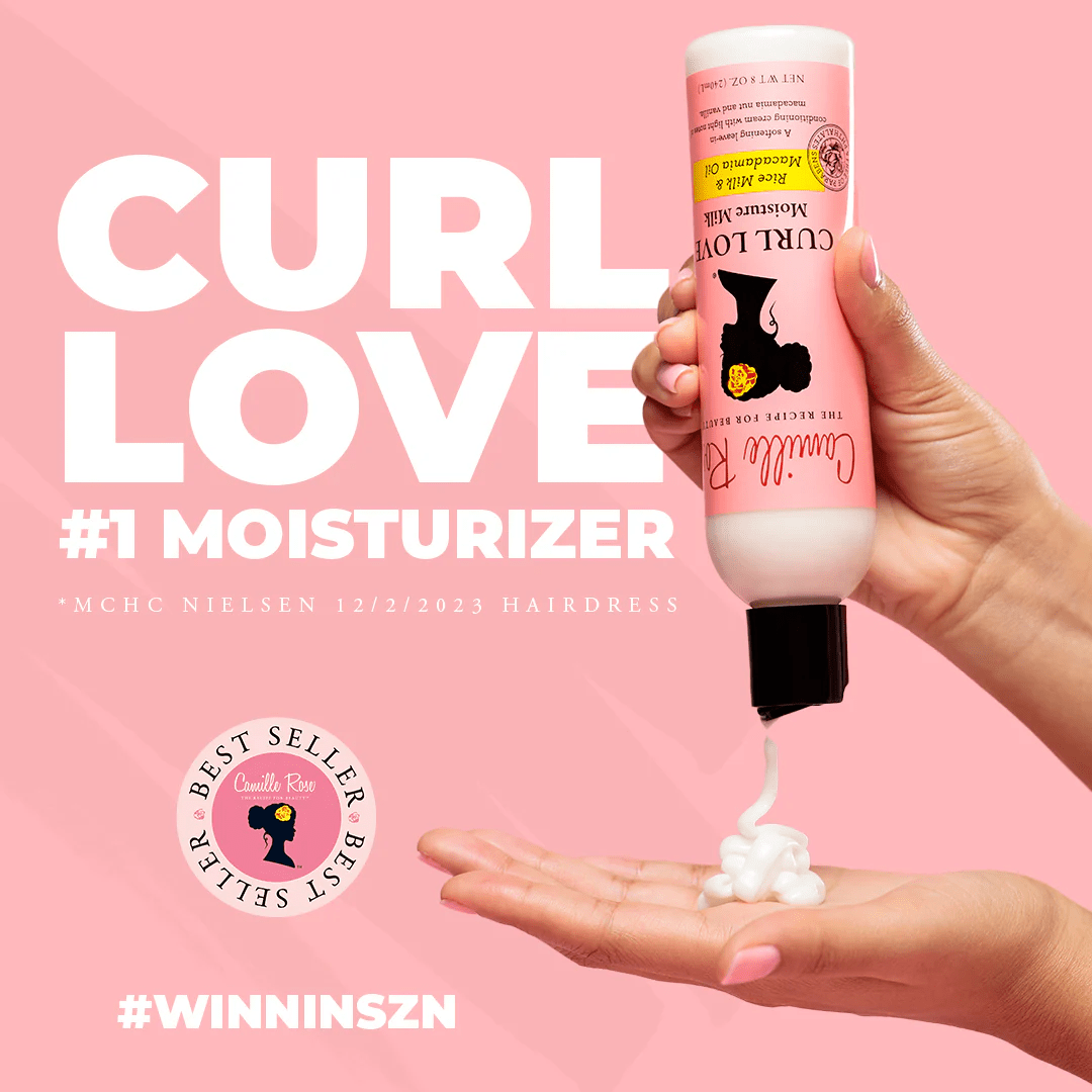 camille rose Curl Love Moisture Milk.