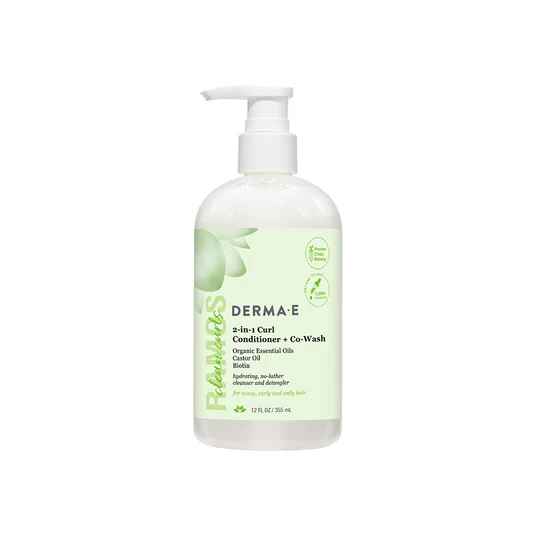 Derma E 2 In 1 Curl Conditioner Co Wash.