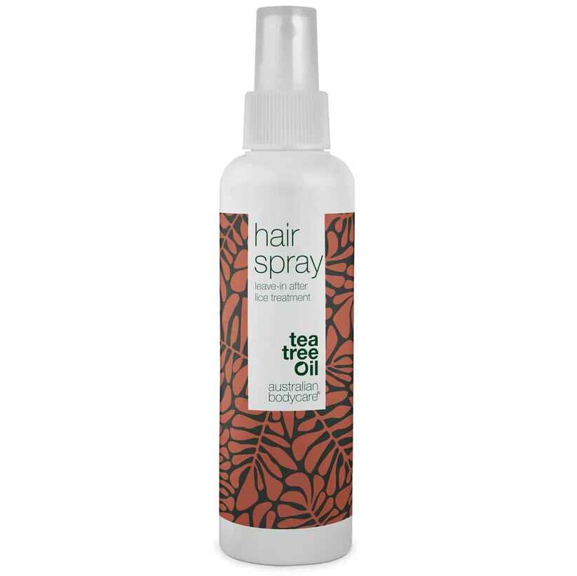 Australian Bodycare Anti head lice hair spray for hair and scalp.
