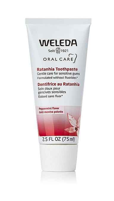 Weleda Ratanhia Toothpaste.