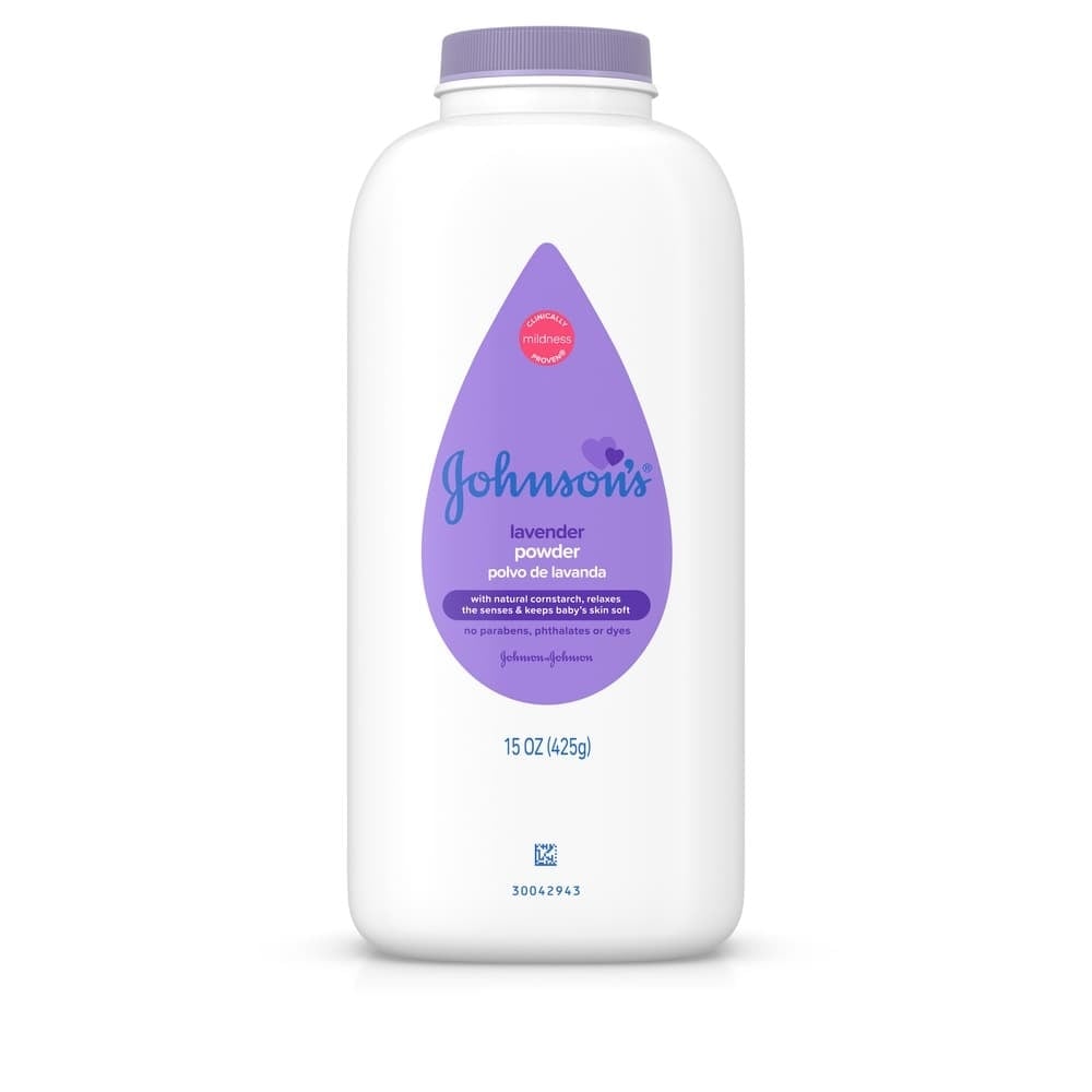 Johnsons Baby Lavender Powder.