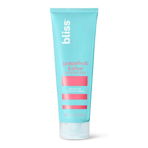 Bliss Grapefruit and Aloe Body Butter.