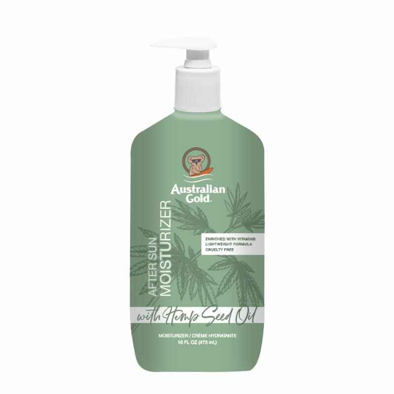 Australian gold AFTER SUN MOISTURIZER WITH HEMP 16 OZ.