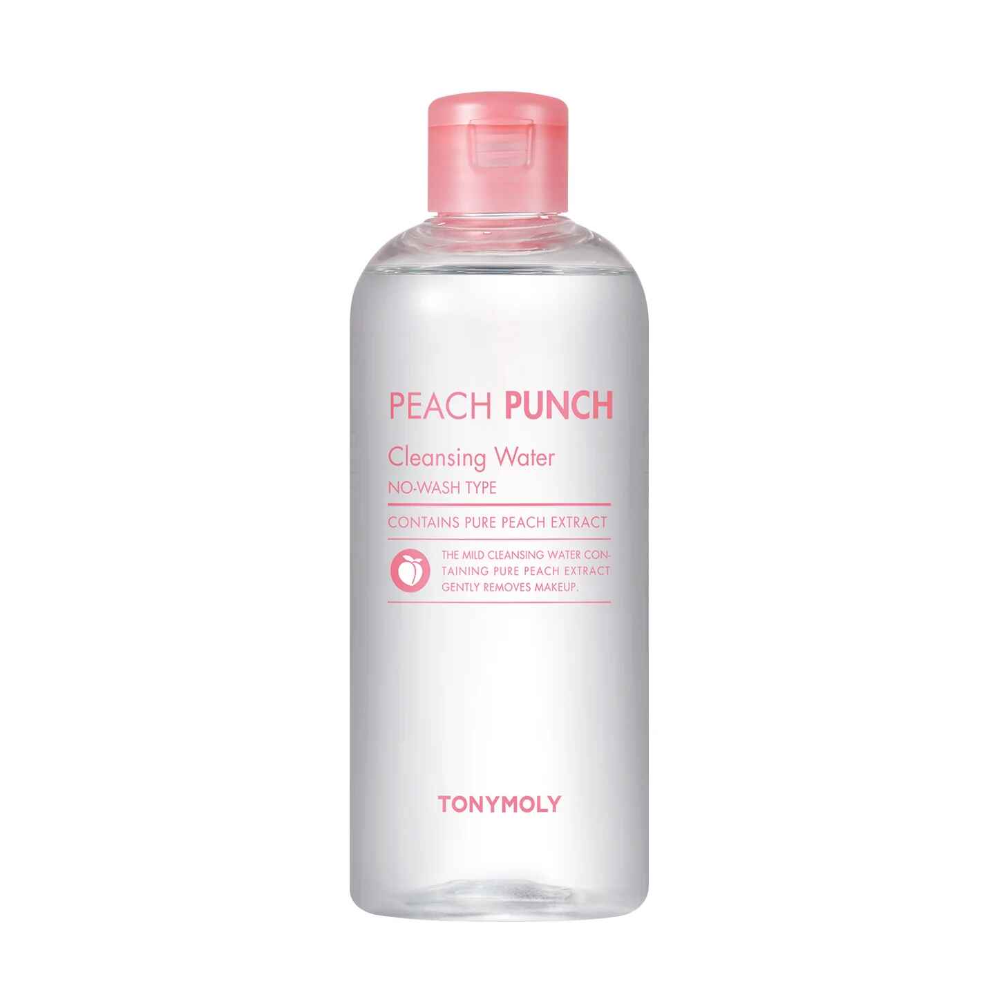 Tonymoly Peach Punch Cleansing Water.