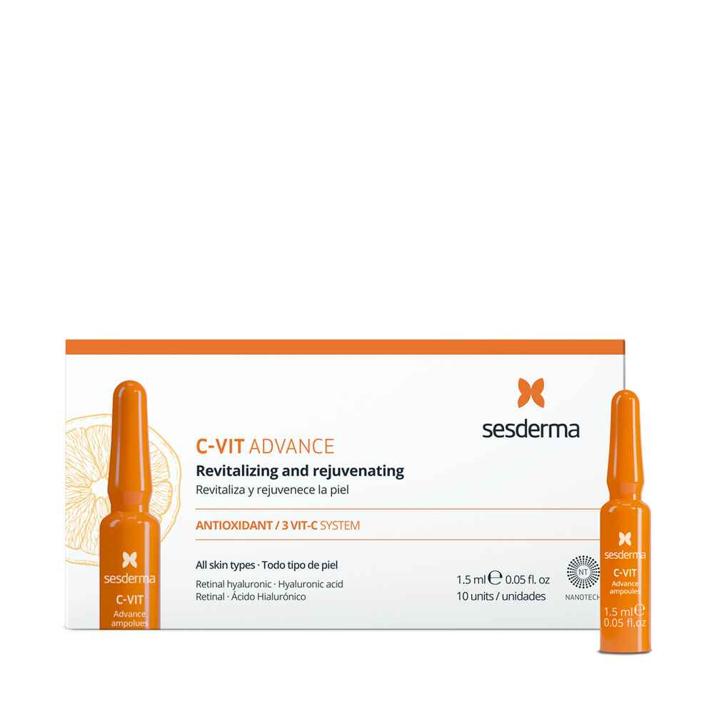 Sesderma C VIT ADVANCE Ampoules 10 0 05 fl Oz.