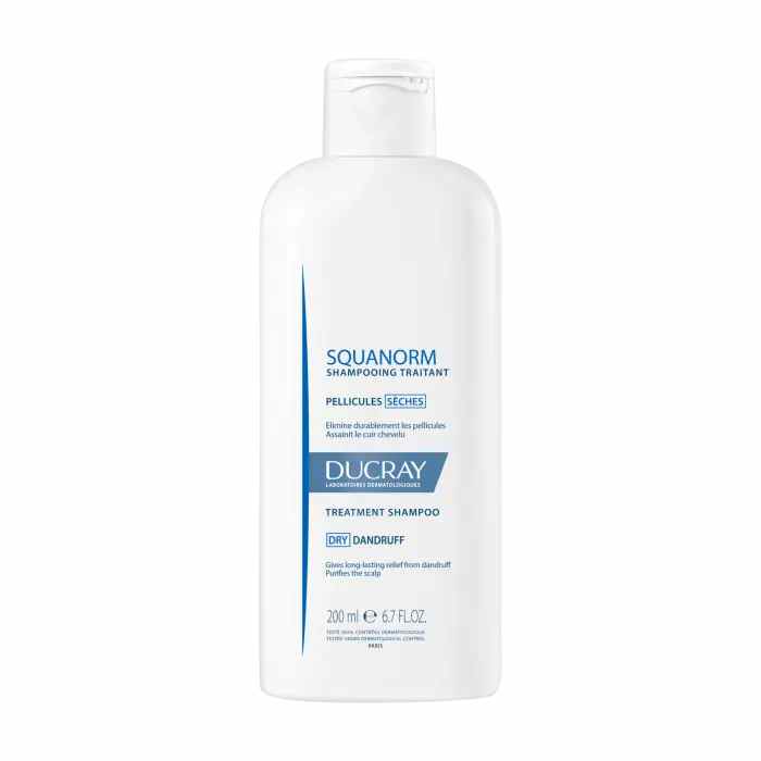 Ducray SQUANORM Anti dandruff treatment shampoo Dry dandruff.