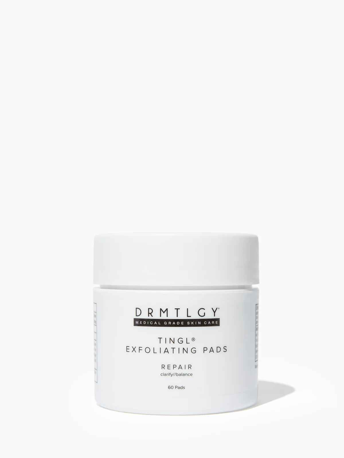 DRMTLGY TINGL Exfoliating Pads.