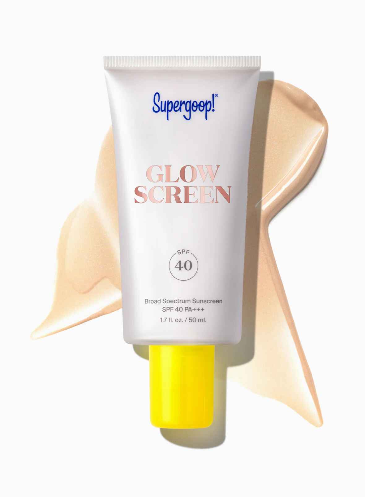 Supergoop Glowscreen SPF 40.
