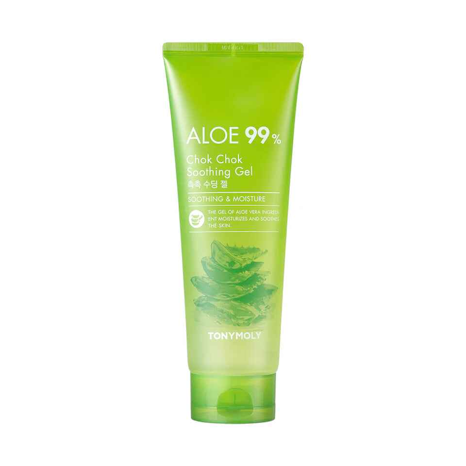 Tonymoly Aloe 99 Chok Chok Soothing Gel.