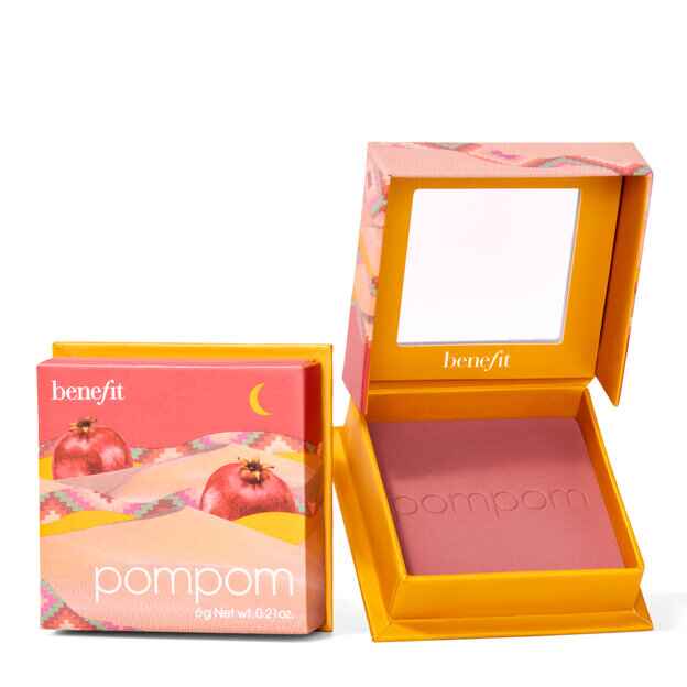 Benefit Cosmetics Pomegranate rose blush.