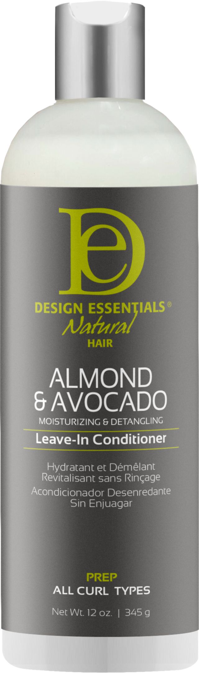 Design Essentials Almond and Avocado Detangling Leave In Conditioner.