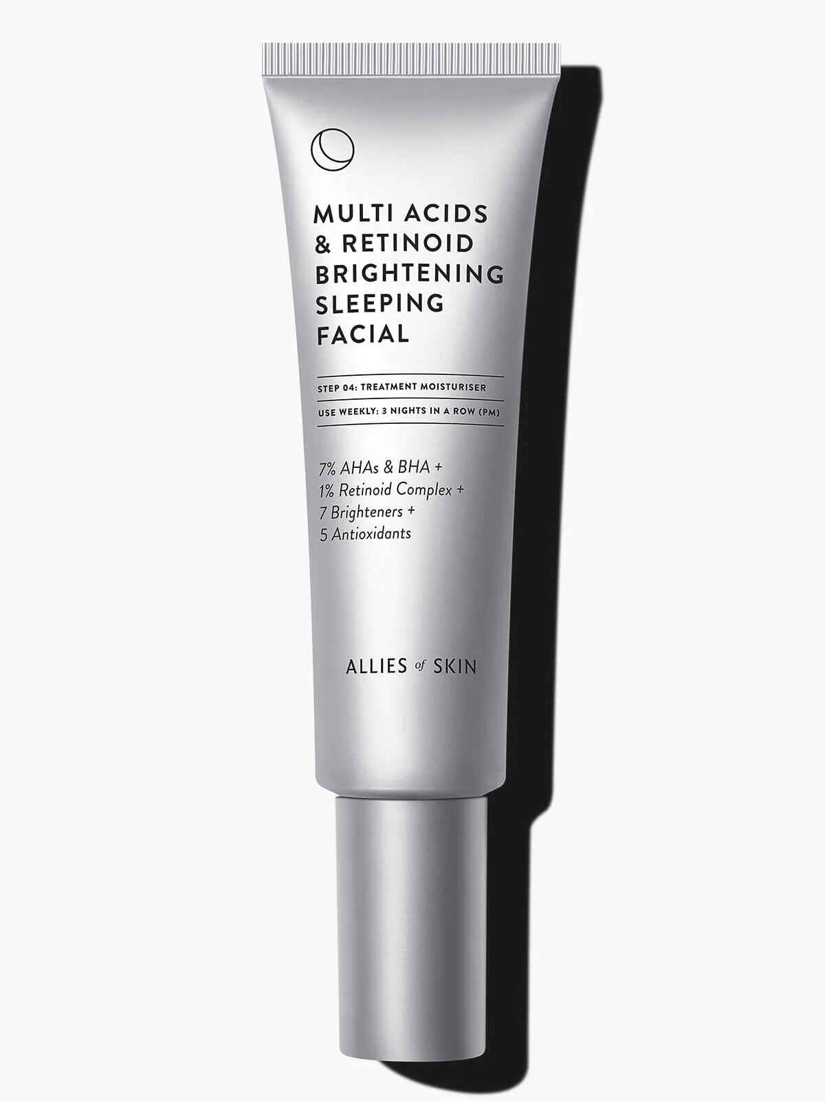 Allies of Skin MULTI ACIDS & RETINOID BRIGHTENING SLEEPING FACIAL.