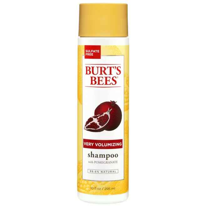 Burt's Bees Very Volumizing Pomegranate Shampoo.