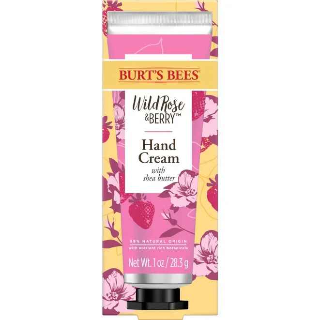 Burt's Bees Wild Rose and Berry Hand Cream.