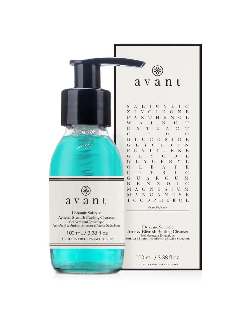 Avant skincare Dynamic Salicylic Acne & Blemish Battling Cleanser.