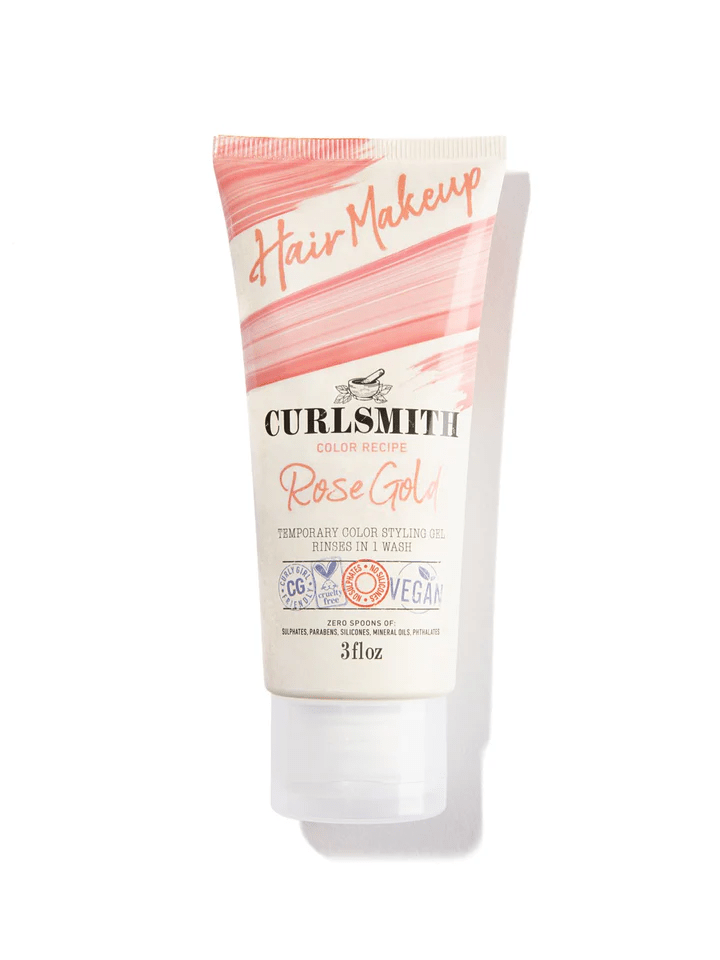 Curlsmith HAIR MAKEUP ROSE GOLD.