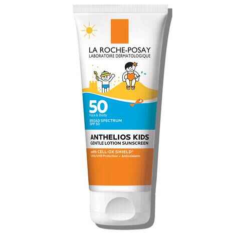 La Roche Posay ANTHELIOS GENTLE LOTION KIDS SUNSCREEN SPF 50.