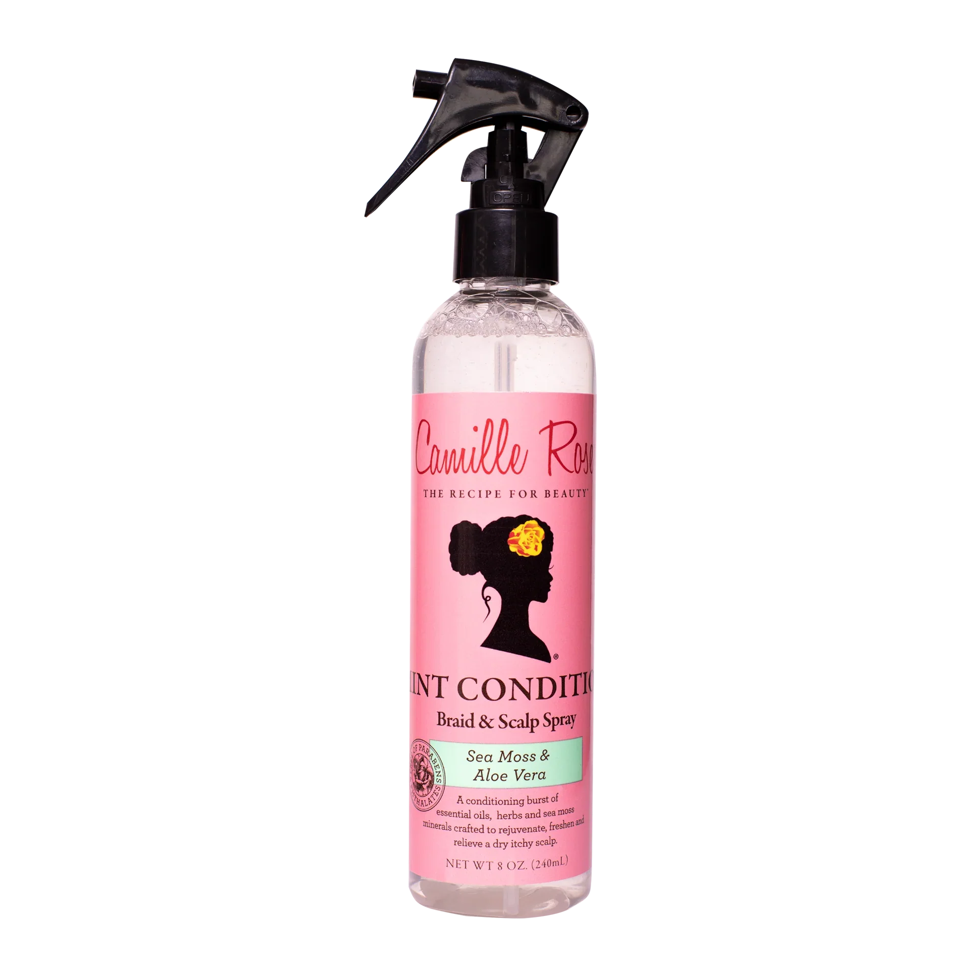 camille rose Mint Condition Braid and Scalp Spray.