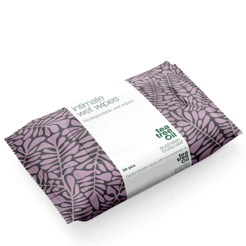 Australian Bodycare Intimate Wet Wipes with Tea Tree Oil 24 pcs.