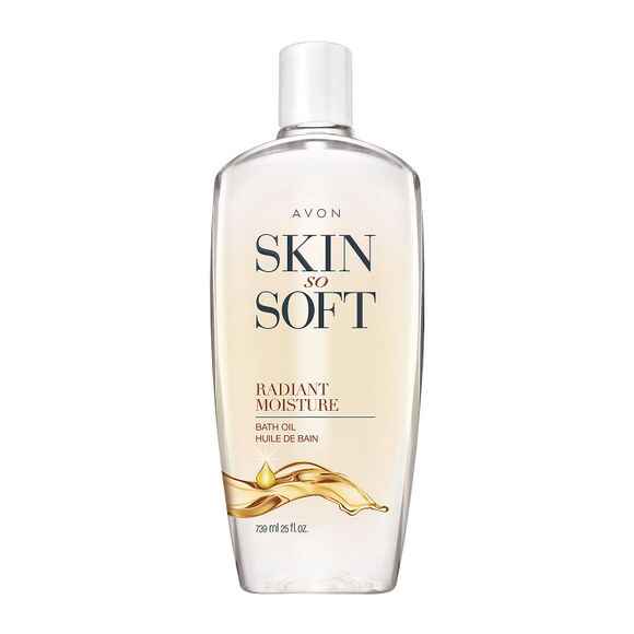 Avon Skin So Soft Bonus Size Radiant Moisture Bath Oil.