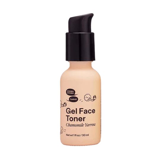 Meow Meow Tweet Gel Face Toner Chamomile Yarrow.