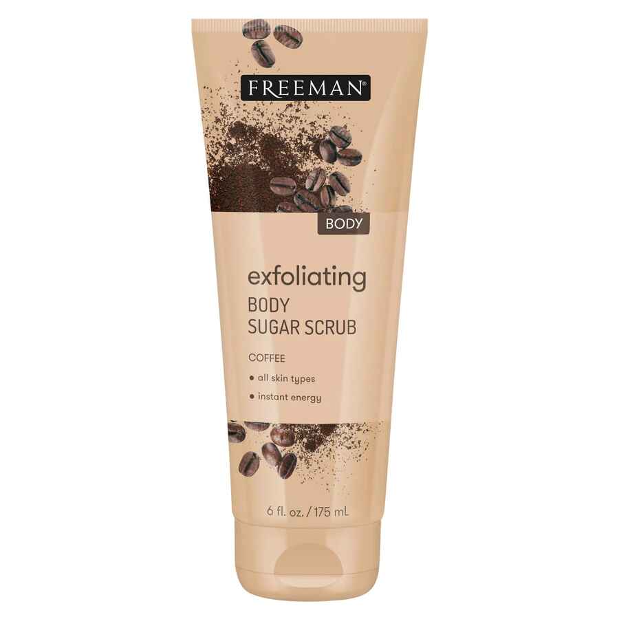 Freeman Exfoliating Coffee Body Sugar Scrub.
