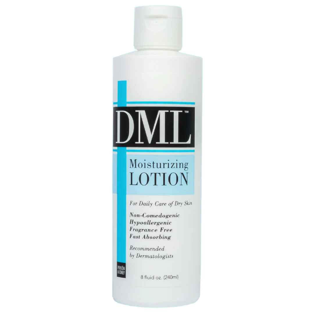 Person Covey Inc DML Moisturizing Lotion.