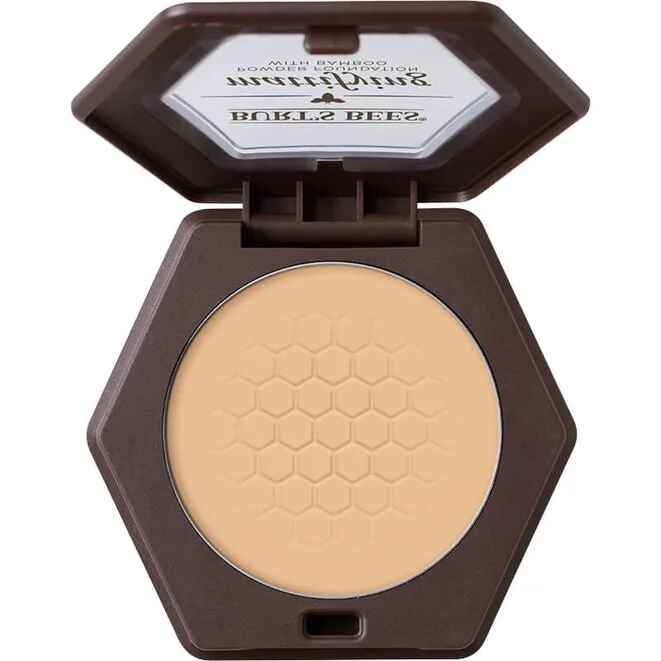 Burt's Bees Mattifying Powder Foundation.