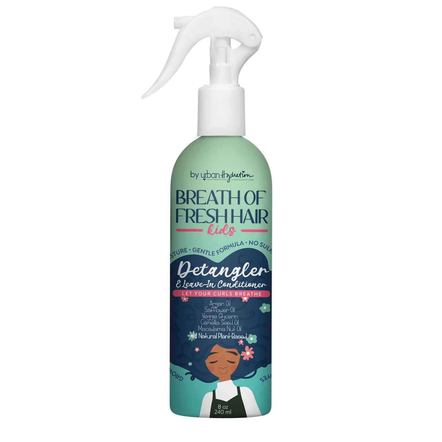 Urban Hydration Breath of Fresh Hair Kids Detangler & Leave-In Conditioner.