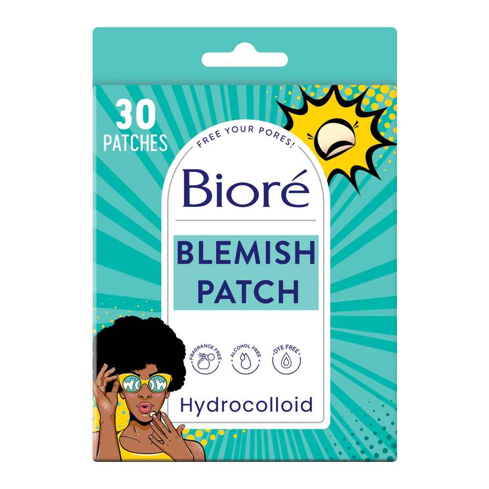 biore DAY OR NIGHT BLEMISH PATCHES.