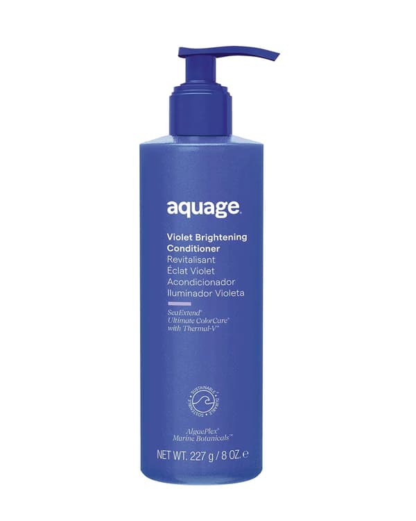 Aquage Violet Brightening Conditioner.