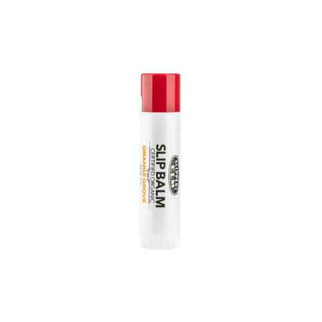 Thayers CERTIFIED ORGANIC ORANGE GROVE SLIPPERY ELM SLIP BALM.