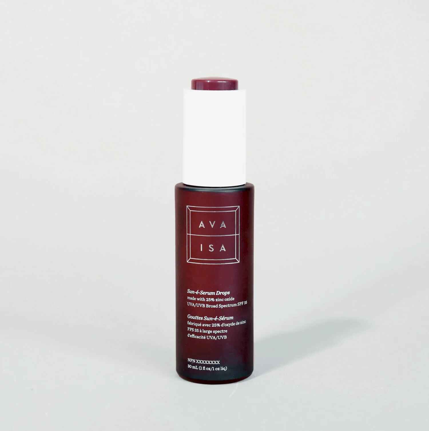 Stark skincare Ava Isa Sun e Serum Drops SPF 35 Sunscreen.