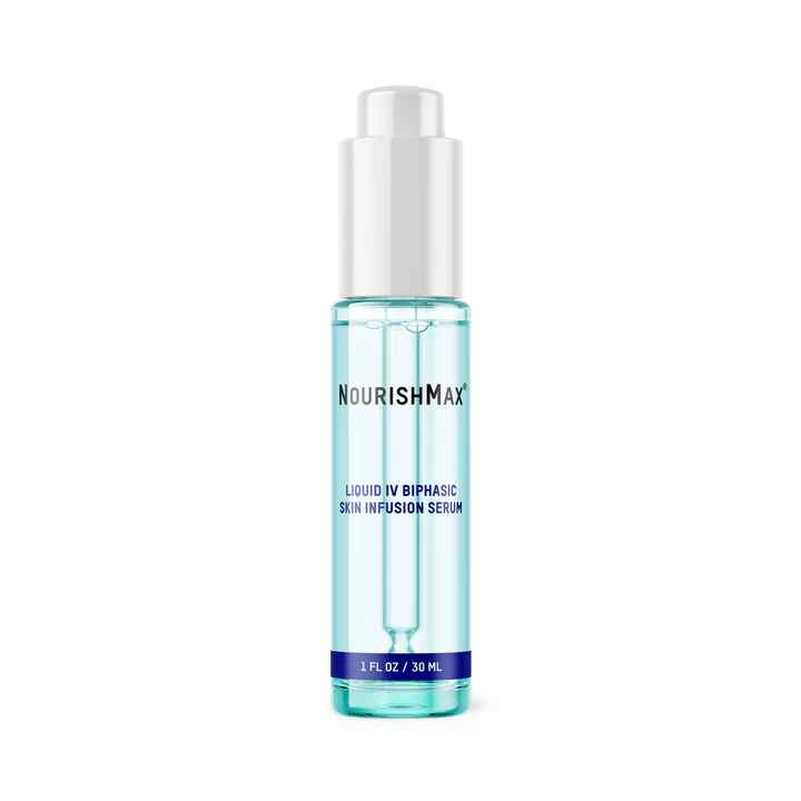 Nourish Max LIQUID IV BIPHASIC SKIN INFUSION SERUM.
