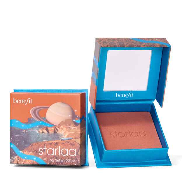 Benefit Cosmetics Rosy bronze blush.