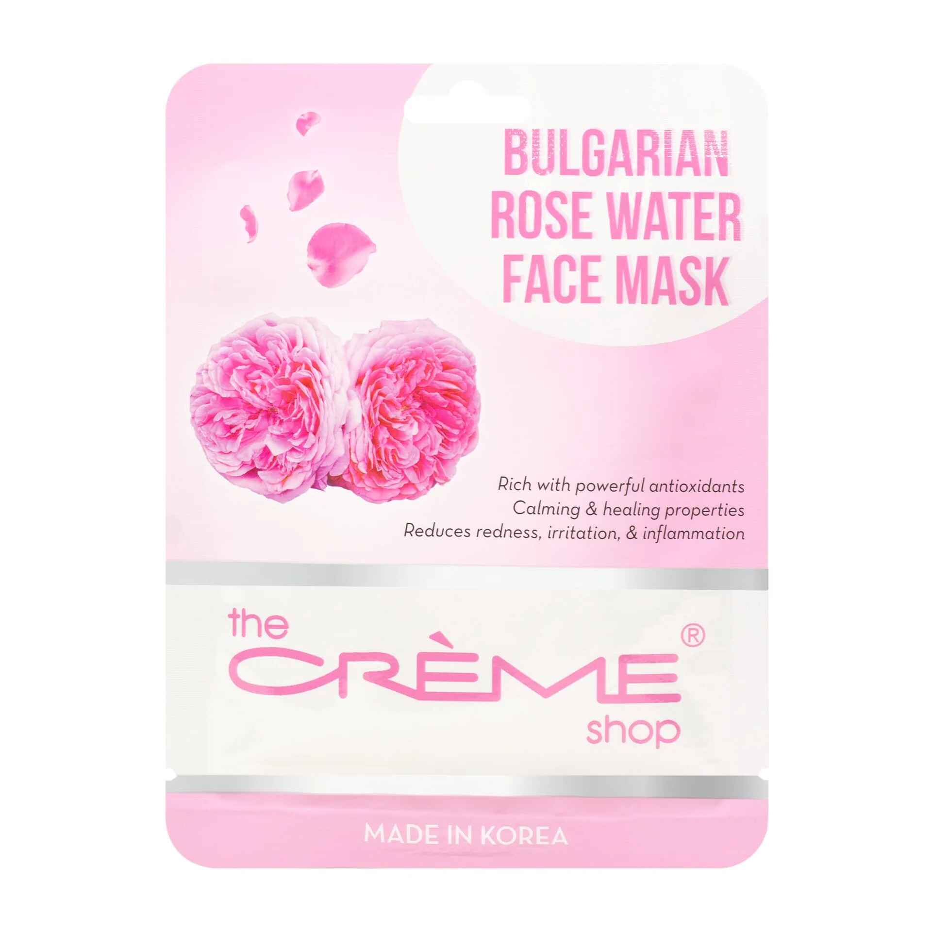 The Creme Shop BULGARIAN ROSE WATER FACE MASK.