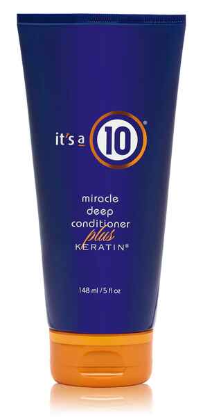 ITS A 10 MIRACLE DEEP CONDITIONER PLUS KERATIN.