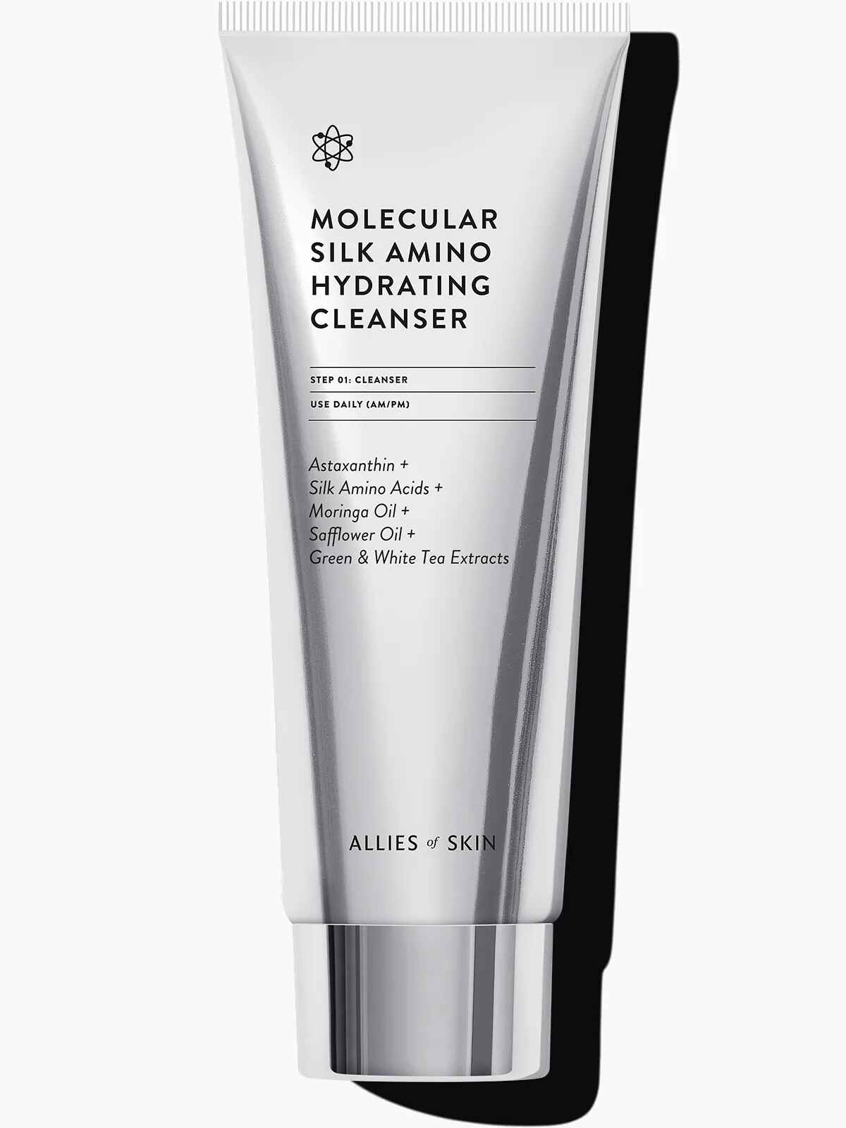Allies of Skin MOLECULAR SILK AMINO HYDRATING CLEANSER.