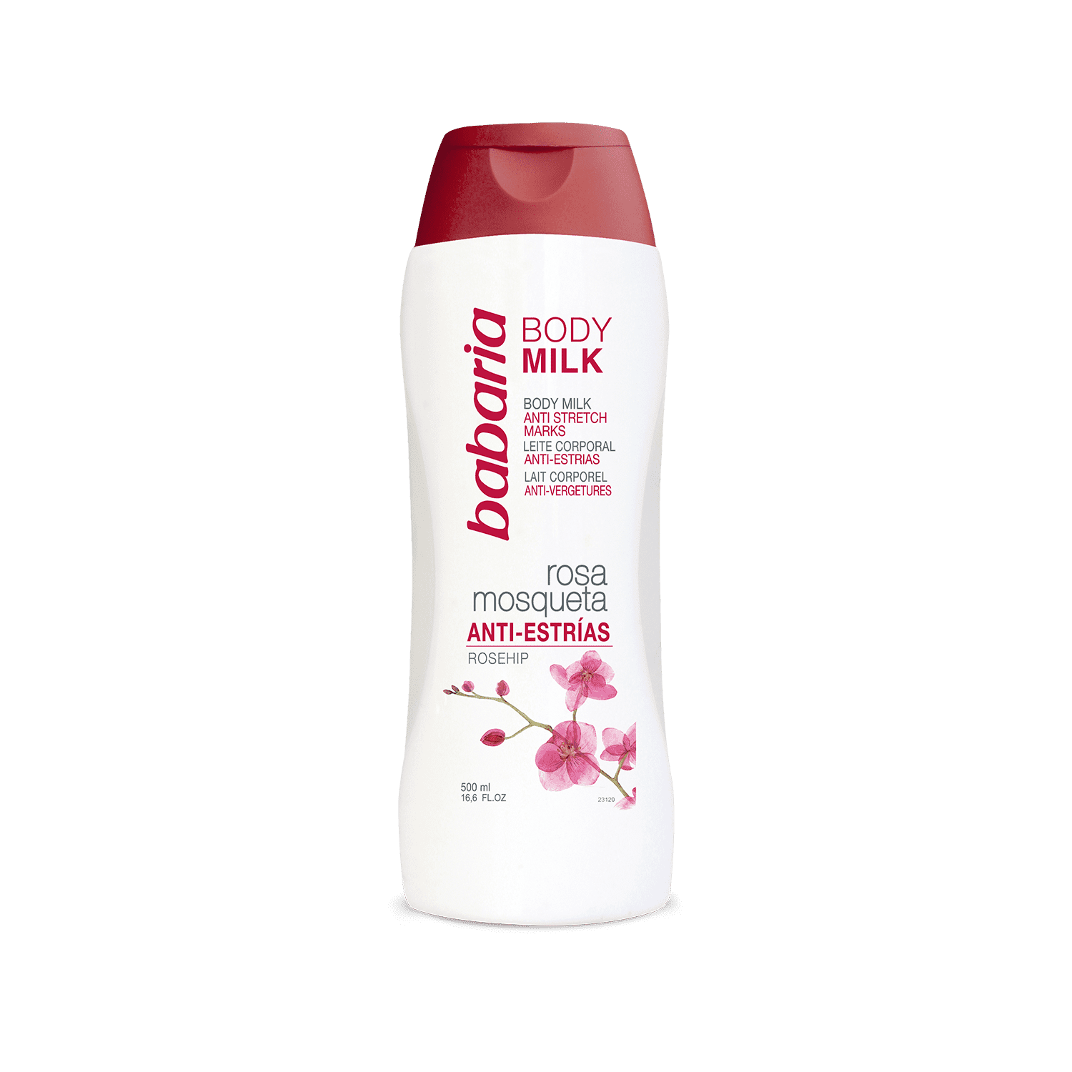 babaria Anti Strech Mark Body Milk With Rosehip Oil.