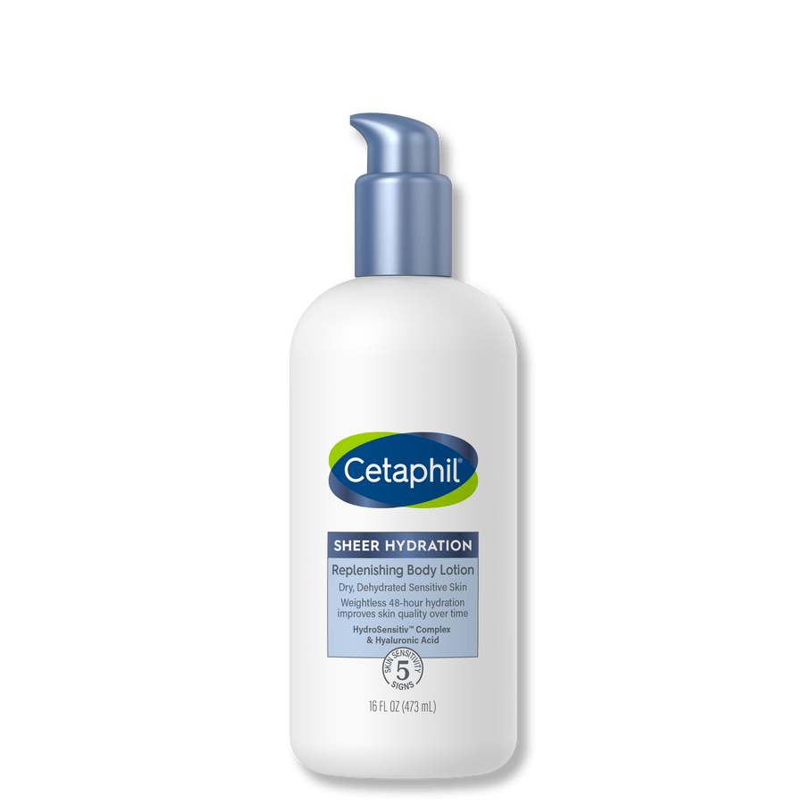 Cetaphil Sheer Hydration Replenishing Body Lotion.