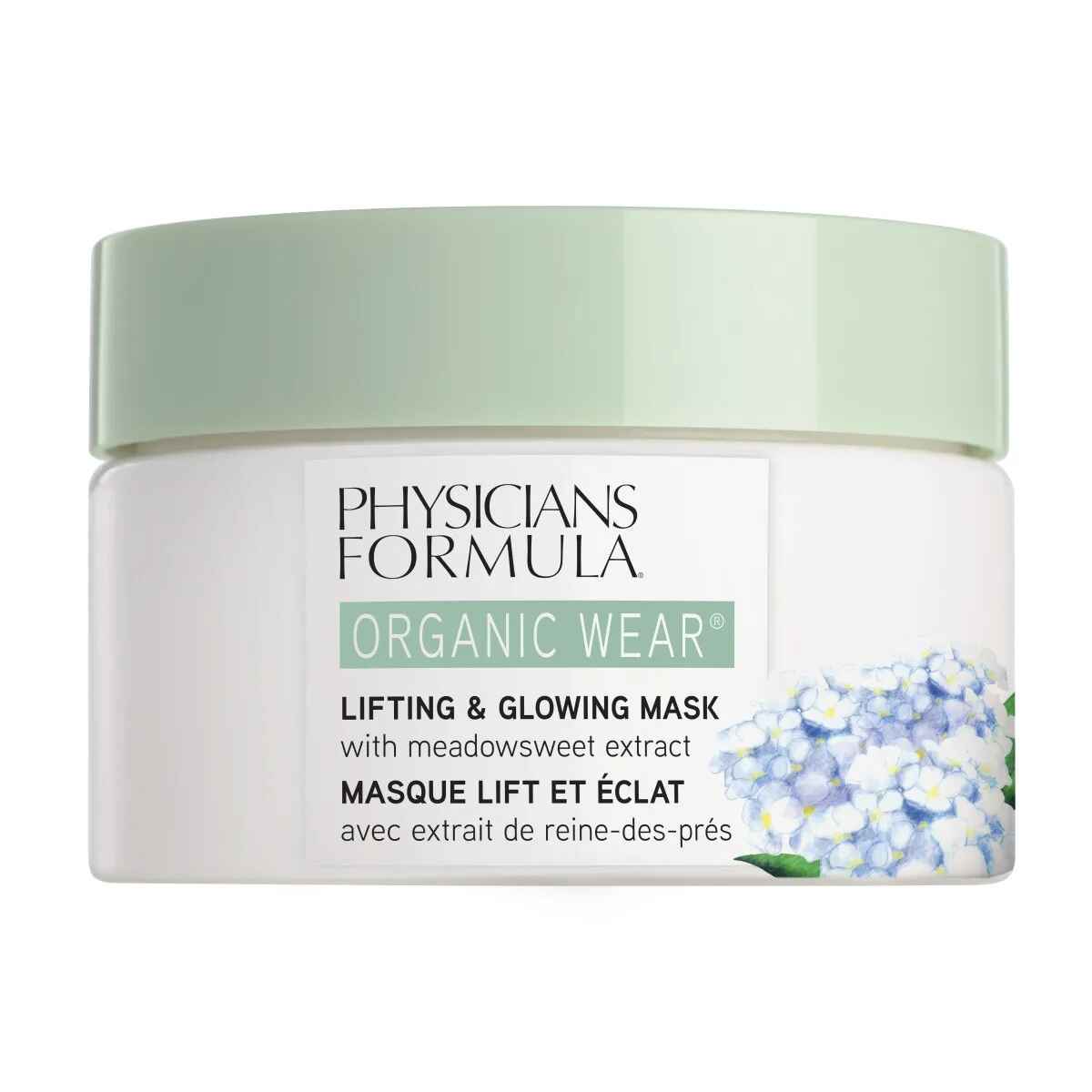 Physicians Formula ORGANIC WEAR LIFTING and GLOWING MASK.