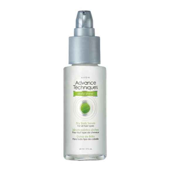 Avon Advance Techniques Daily Shine Dry Ends Serum.