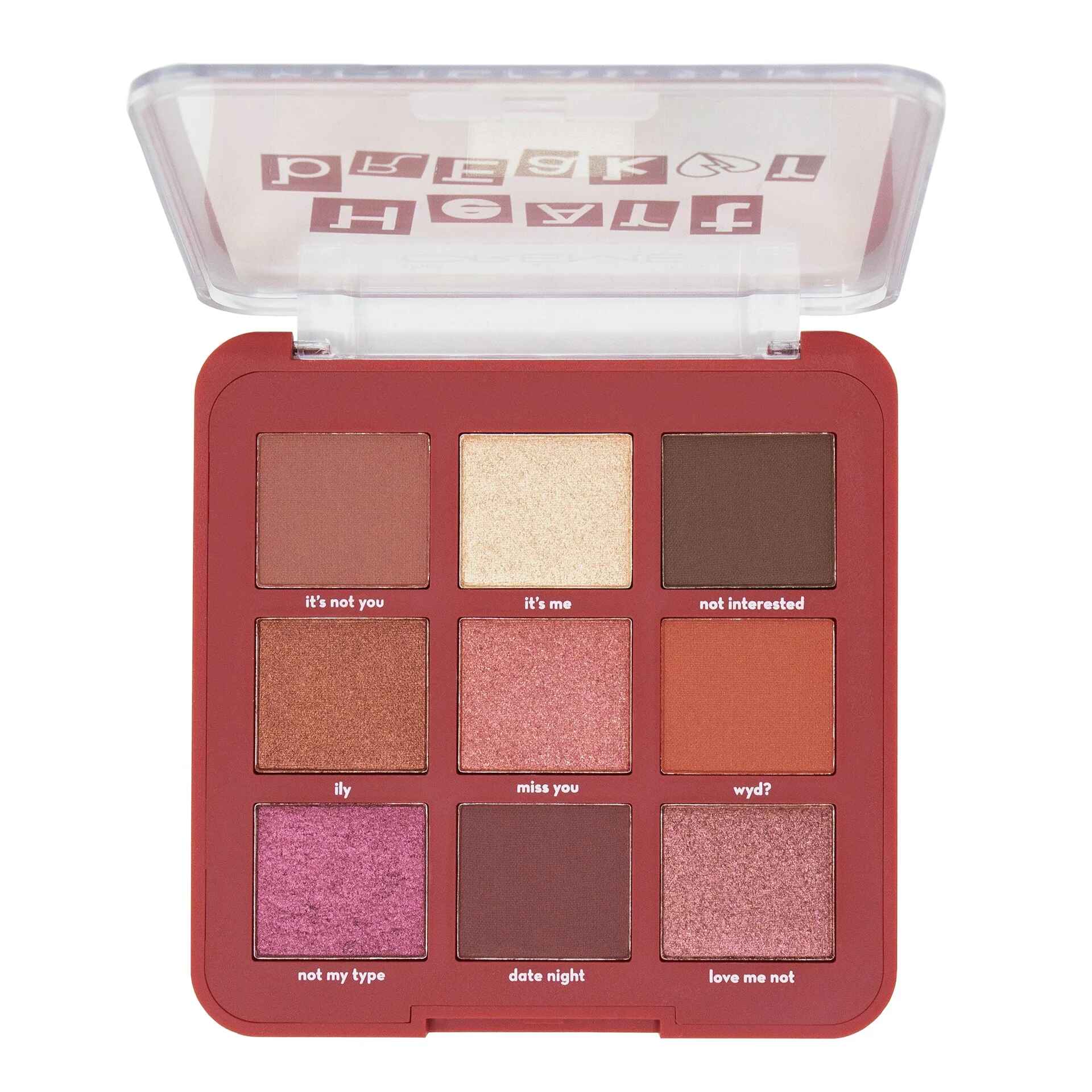 The Creme Shop HEARTBREAKER EYESHADOW PALETTE.