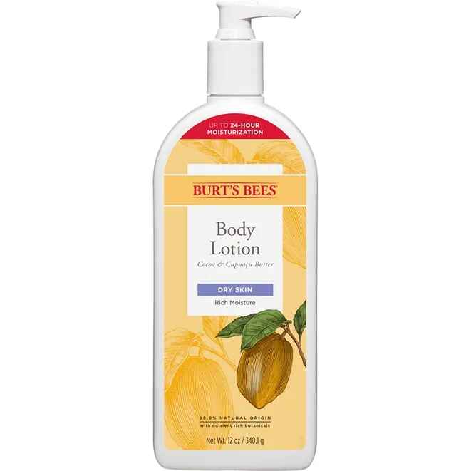 Burt's Bees Richly Replenishing Cocoa and Cupuacu Butters Body Lotion.